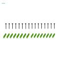4Pcs Outdoor String Light Pole 15.55inch Height, AdjustableMetal Poles, Patio Lighting Stand for Holiday Garden Hanging String Lights. 