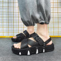 Summer Men's Clogs Slippers Beach Sandals Men Quick Dry River Sea Slippers Swimming Hollow Design Flats Casual Shoes. 