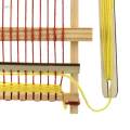 Wooden Craft Weaving Loom DIY Hand Knitting Weaving Machine for Purse. 