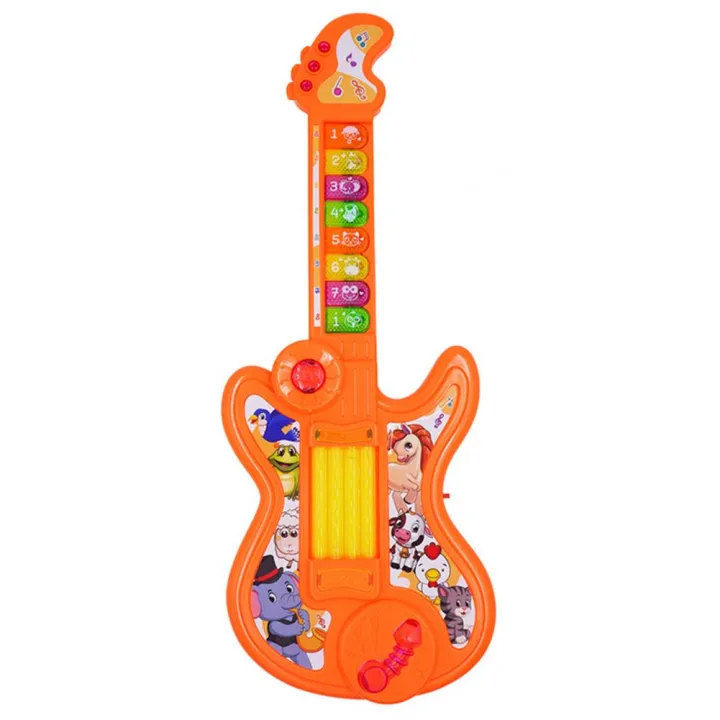 Guitar%20Musical%20Toy%20Compact%20Guitar%20Toy%20Simulated%20Entertainment%20Parent-child%20Interactive%20Electron%20Guitar%20Baby%20Soothing%20Toy%20-%20Image%202