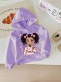 Little Girl Printed Kids Girls & Boys Hoodie.