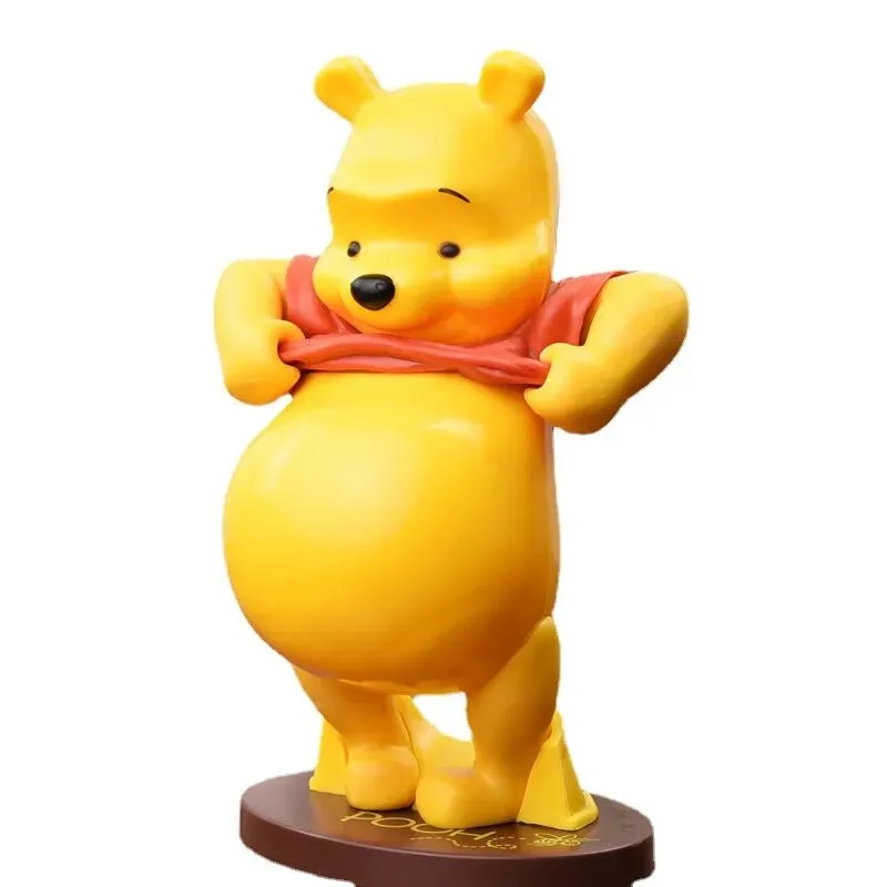 20cm Disney Classic Winnie The Pooh Big Belly Bear Bea Action