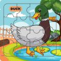 24 Piece Kids Jigsaw Puzzle Animal Set 8 x 10.8 Inch - Puzzle Toy For Kids. 