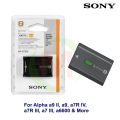 Sony NP-FZ100 Battery (2280 mah)For Alpha a9 II, a9, a7R IV, a7R III, a7 III, a6600 & More. 