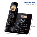 Panasonic KX-TG3811SX Single Line Digital Cordless Telephone. 