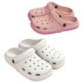 Shoes for Men 2024 New Sandals Soft Sole Anti-Slip Croc Shoes Women's Summer Outerwear Internet Celebrity Beach Light Baotou SandalsSmartwatches.