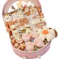 Children's Gift Set Cute Little Accessories Crown Jewelry Box Girl Storage Clip Hair Card.