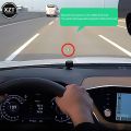 Car Lane Departure Warning Assist System LED Projection Light Anti-collision Car Safety Driving Universal for Cars SUV Truck.