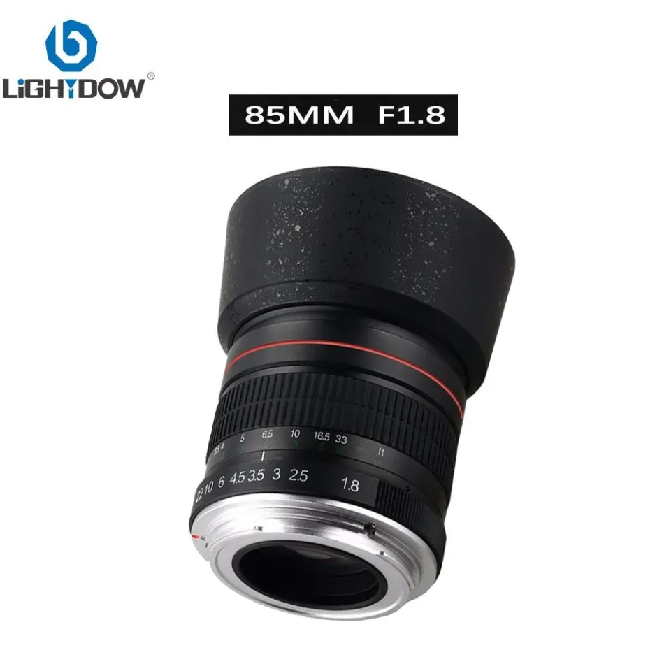 Lightdow 85mm Medium Telephoto Portrait Lens for Canon R Ra