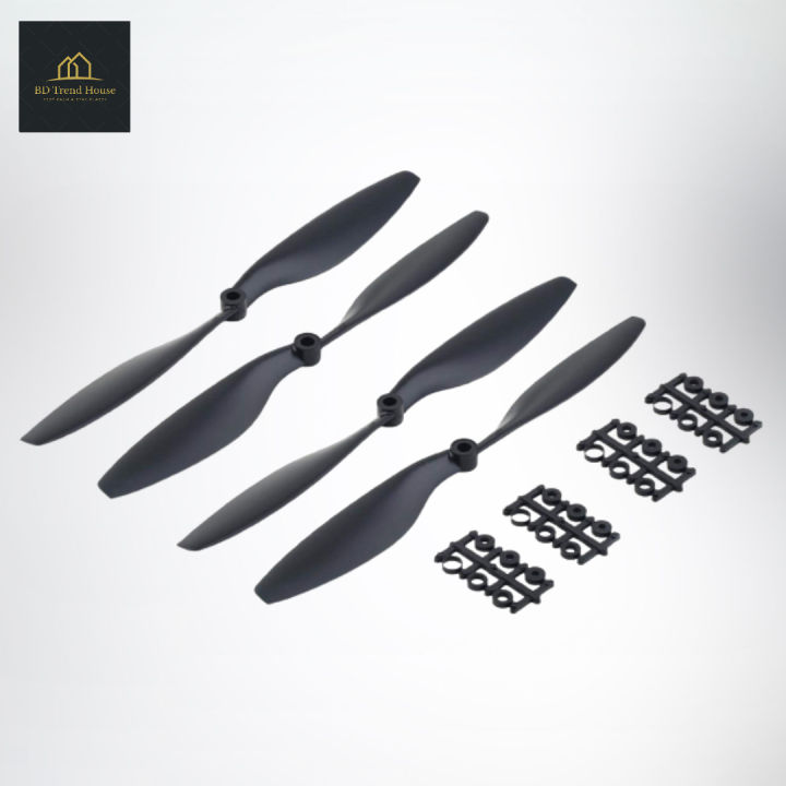 Propeller%20Pair%2010%C3%974.5%20CW/CCW%20%20(Black)%20for%20Drone%20-%20Image%202