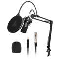 Maono AU-A03 Condenser Microphone Kit Podcast Mic with Boom Arm. 