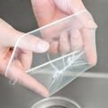 100Pcs/Set Elastic Dense Texture Sink Filter Mesh Polyester Practical Anti-bloking Sink Strainer Mesh for Home.