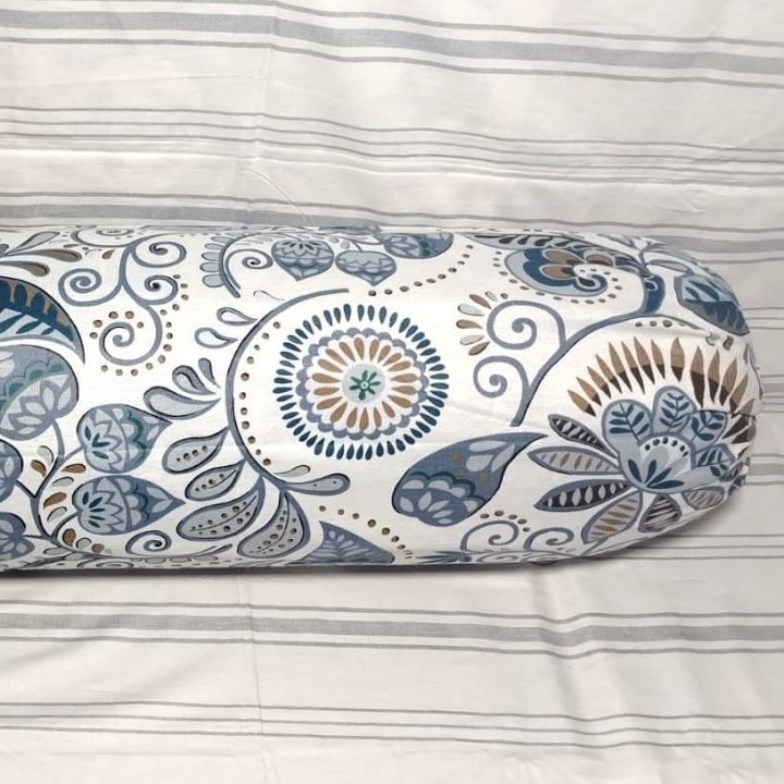 Side%20pillow%20cover%20Kol%20balish%20cover%20Kolbalish%20cover%20Cotton%20cover%20Cotton%20side%20pillow%20cover%20round%2034%20and%20long%2039%20inch%20standard%20size%20Check%20pattern%201pcs%20-%20Image%202