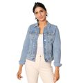 Export quality denim jacket for women in low price | Women denim jacket for winter. 