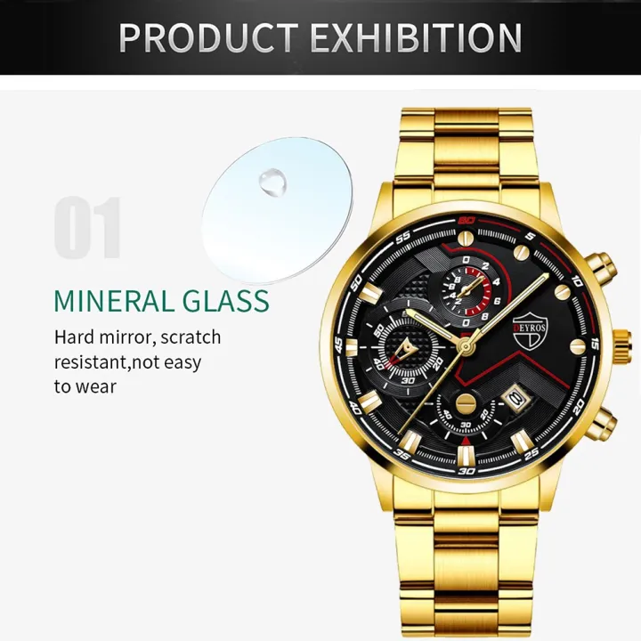 DEYROS%20Relo%20Men%20Black%20Stainless%20Steel%20Watch%20Analog%20Quartz%20Calendar%20Watch%20for%20Men%20-%20Image%208