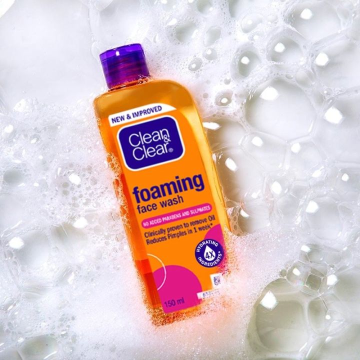 Clean & Clear Foaming Facial Wash 100ml