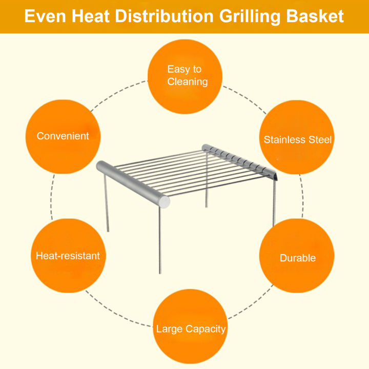 Folding%20Campfire%20Grill%20Non-stick%20Detachable%20304%20Stainless%20Steel%20Grate%20Portable%20Camping%20Grill%20with%20Legs%20BBQ%20Tools%20with%20Storage%20Bag%20for%20Meats%20Fish%20Vegetables%20Steak%20-%20Image%207