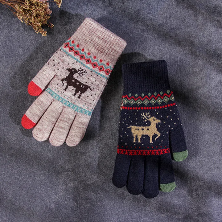 %EF%BC%88New%EF%BC%89Lady%20now%20Deer%20Knitted%20Thicken%20Glove%20Full%20Finger%20Touch%20creen%20Mitten%20Xma%20-%20Image%206