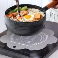 Induction Cooktop Mat Silicone Fiberglass Induction Hob Protector Mat Anti-Slip Cooktop Scratch Protector Cover Insulated Pad.