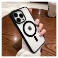 E_Store Apple iPhone Magnetic Magsafe Cover Casing back Cover - Iphone Models ( Black ) - Iphone x xs Xs Max 11 12 13 14 15 Pro max 16 pro Max 17 Pro Max.
