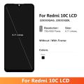LCD With Frame For Xiaomi Redmi 10C 220333QAG Display Touch Screen Digitizer Assembly Replacement Parts. 
