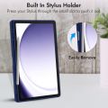 For Samsung Galaxy Tab A9 8.7" Inch Premium Leather Finish Flip Back Cover. 