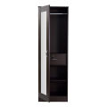 Furnisha Single Door Almirah with Full View Dressing Mirror and Inner Locker Drawer. 