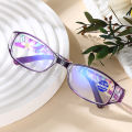 Anti-Blue Light Folding Reading Glasses Wholesale 2024 New Style Flower Hollow out Presbyopic Glasses Men and Women Convenient Presbyopic Glasses.