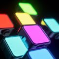 RGB fill light portable mini cell phone selfie live photography camera photo led ambient light beauty pocket soft light.