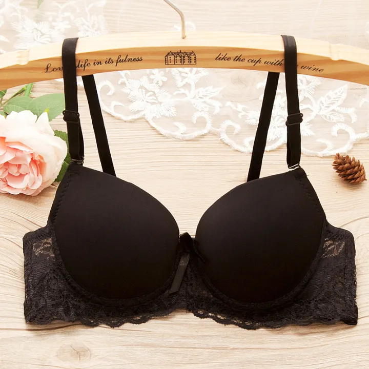 Thin%20bra%20gathered%20lace%20bra%20soft%20adjustable%20bra%20breathable%20beautiful%20back%20-%20Image%202