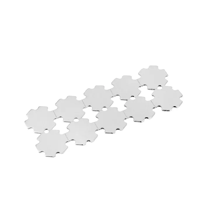 10%20Piece%20White%20LED%20SMD%20Chip%203V%20With%20Metal%20Plate%20Heat%20Sink%20Aluminum%20Base%20PCB%20%20DIY%20Input%20Voltage:%203V%20%E2%80%93%205V%20Forward%20Current:%20500mA%20%E2%80%93%20700mA%20-%20Image%202