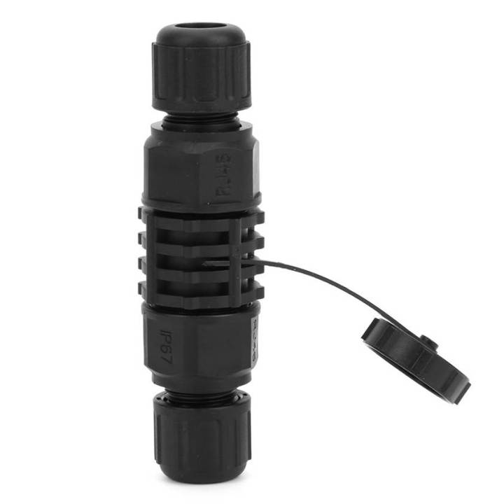 RJ45%20Ethernet%20Connector%20Water%20Dust%20Proof%20Adapter%20Black%20Outdoor%208%20Pin%20Wire%20to%20Coupler%20IP67%20-%20Image%207
