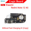 Charging Logic Board For Xiaomi Redmi Note 12 12 Pro 12 Pro Plus 4G 5G Charging Port For USB Plug PCB Dock Connector Replacement Parts. 