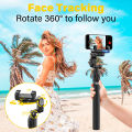 AOCHUAN Smart M2pro Black Smartphone Gimbal Stabilizer Face Tracking Gimbal Stabilizer For iphone and Android handheld Gimbal.