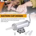 Manual Sausage Stuffer Maker Sausage Filler Sausage Maker Meat Stuffer Filler with Sausage Stuffer. 
