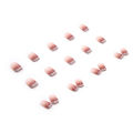 Menggh 24pcs With Glue Fake nails cute  pattern False nails With Design press on nails Artificial nails Full Cover water proof nail art. 