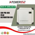 4 way Distribution box 10.6X10.6X3.3 inches panel box sdb box db board industrial box circuit breaker box.
