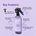 Bare Anatomy Nature x Science Rosemary Water Spray for Hair Growth & Hair Thickness with Rice Water |100% Natural Extract | Soft & Smooth Hair | Controls Hairfall & Adds Shine | Non-Greasy & Fast Absorbing | 200 ml. 