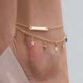 Simple Star Payel Jewelry For Female[ Anklet for Women ]. 