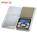 100g/200g/300g/500g x 0.01g /0.1g Mini Electronic Digital Balance LCD display with backlight Jewelry Weight Scale.