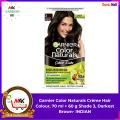 Garnier Color Naturals Creme Hair Colour 70ml + 60g Shade 3 Darkest Brown.