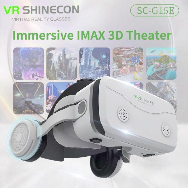 SHINECON%20Vr%20G15E%20Within%204.7-7%20inch%20Screen%20Generation%20Smart%20Mobile%20Phone%203D%20Cinema%20Virtual%20Reality%20Vr%20Glasses%20Headset%20with%20Earphones%20Compatible%20iOS%20&%20Android%20Smartphone%20-%20Image%203