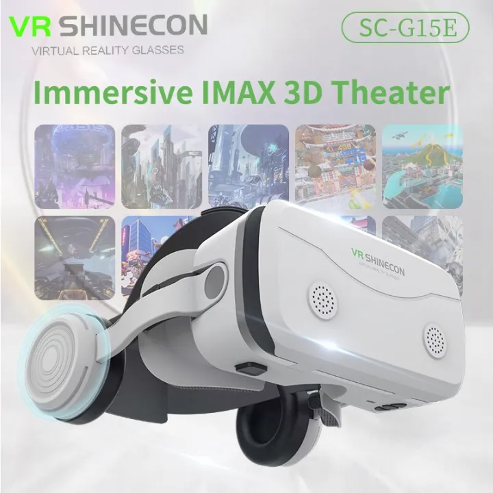 SHINECON%20Vr%20G15E%20Within%204.7-7%20inch%20Screen%20Generation%20Smart%20Mobile%20Phone%203D%20Cinema%20Virtual%20Reality%20Vr%20Glasses%20Headset%20with%20Earphones%20Compatible%20iOS%20&%20Android%20Smartphone%20-%20Image%203