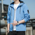 2023 Spring Jacket Men's Hooded Coat Men's Clothing Manufacturer Youth Korean Fashion Casual Exercise Jacket. 