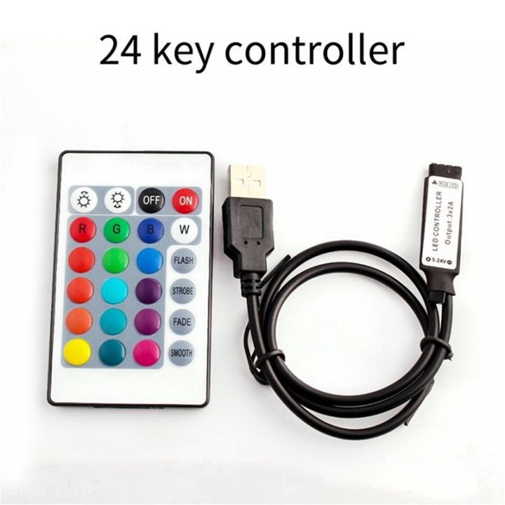 2X%20RGB%20Controller%20DC5V%20USB%205V%2024%20Keys%20Remote%20Wireless%20Controller%20for%20COB%20SMD%203528%205050%20RGB%20Tape%20Lights%20-%20Image%206