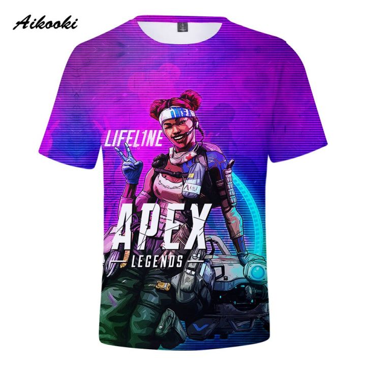 Popular%20Apex%20Legends%20Men%203D%20TShirts%20Women%20Short%20Sleeve%20T-shirt%20Boy/Girls%20TShirt%20Game%20Apex%20Legends%20Lifeline%20Summer%20Fashion%20Tops%20-%20Image%202