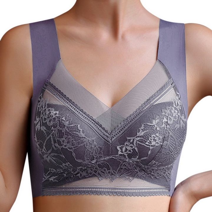 Women's%20Seamless%20Bra%20Fashion%20Push-Up%20Bra%20Without%20Steel%20Ring%20Underwear%20Push-Up%20Bra%20With%20Padded%20Top%20Black%20Underwear%20-%20Image%202
