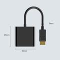 DisplayPort DP Male To VGA Female Converter Adapter Cable Display Port DP To VGA Cable For Projector DTV TV HDVD Laptop Cable. 
