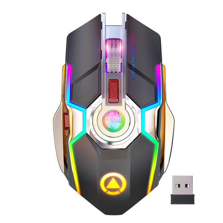 Wireless%20Mouse%20Silver%20Eagle%20A5%20Rechargeable%20Wireless%20Mouse%20Gaming%20Game%20RGB%20Luminous%20Silent%20Silent%20Mouse%20-%20Image%209