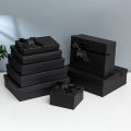 Gift box, rectangular ribbon, bow, gift box, scarf, shirt, wrapping, gift box, birthday gift wrapping box.